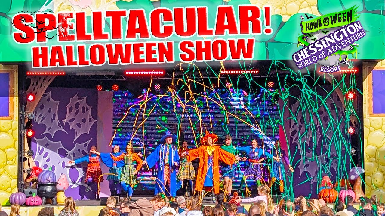 New SPELLTACULAR! Halloween Show at Chessington World of Adventures ( Oct 2025) [4K]