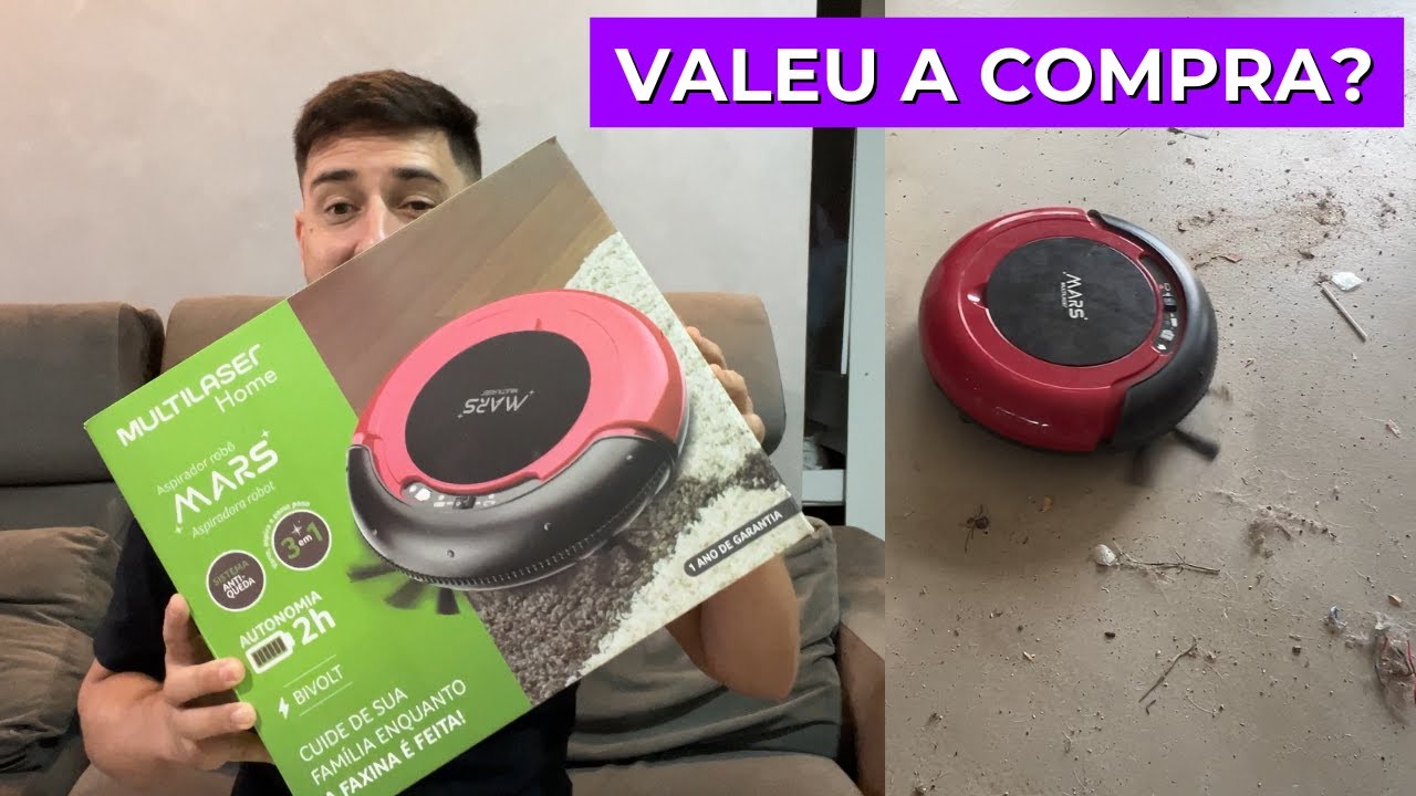ROBÔ Aspirador MULTILASER, Valeu a pena? Review sem cortes