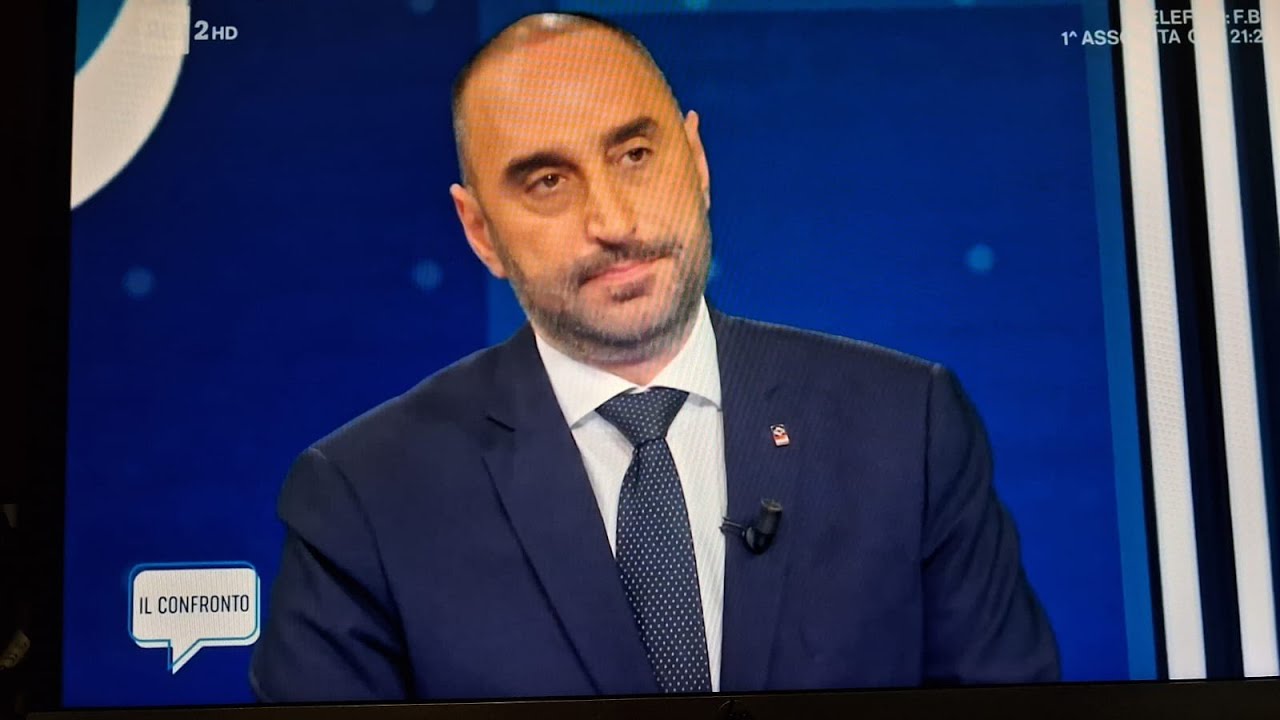 Michele Gubitosa ospite a "Il Confronto" Rai2 24/01/2026