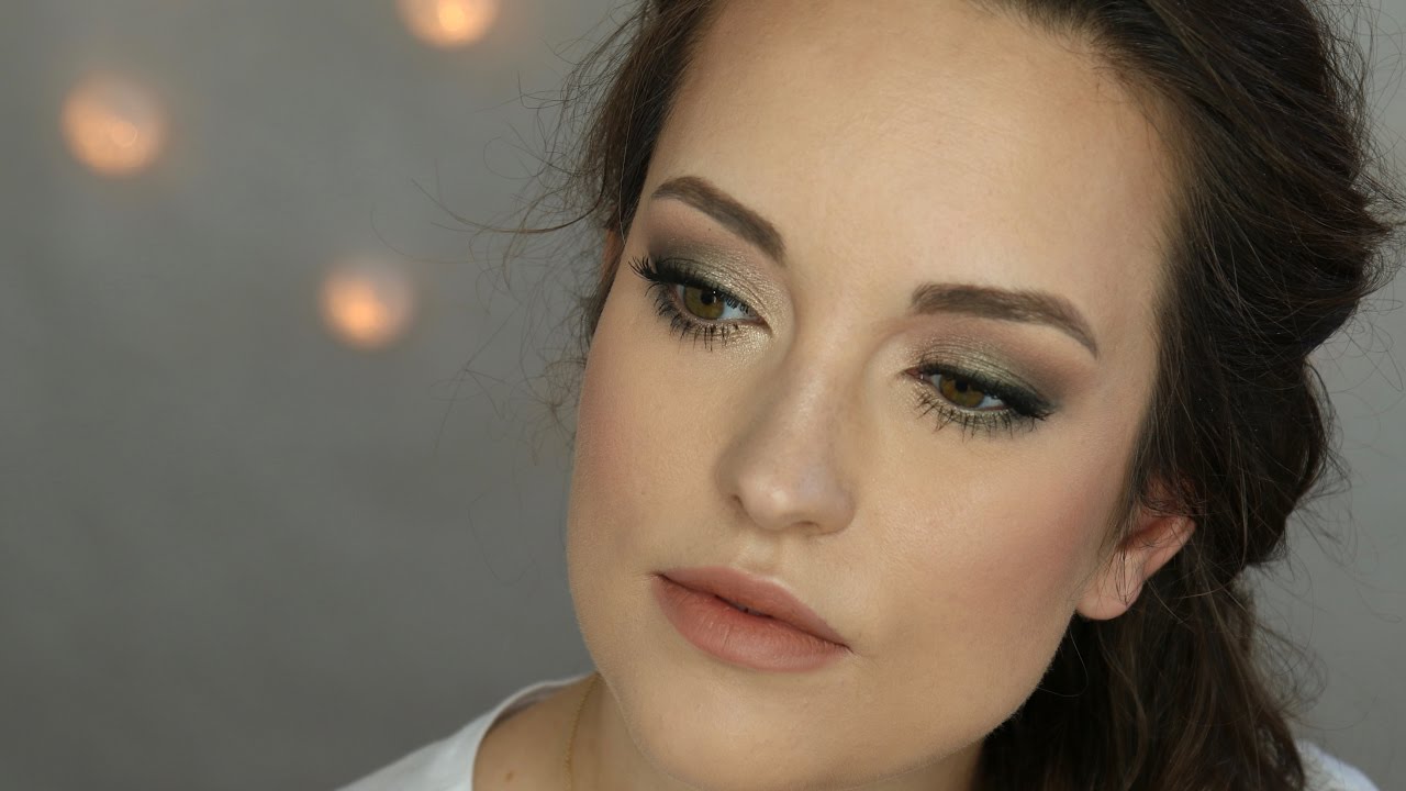 zielone smoky eyes - film z dolarowym zielonym ;)