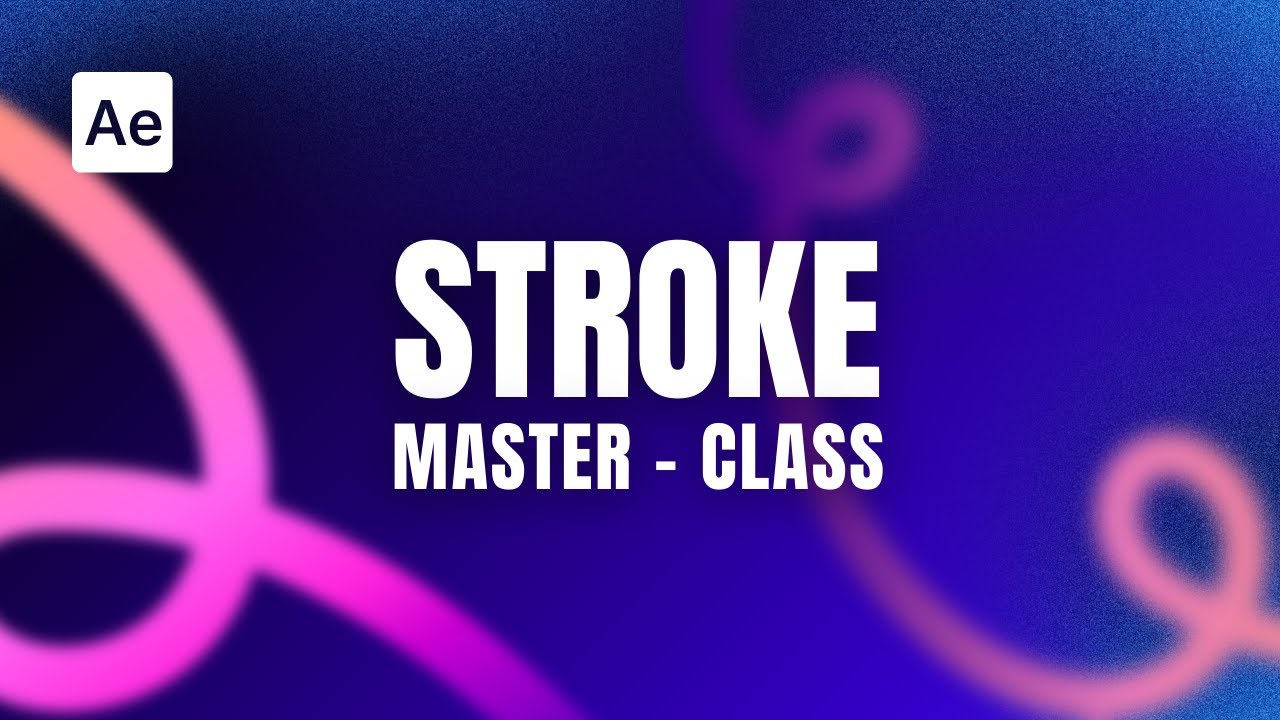 Mastering Stroke in After Effects From Basics | After Effects Tutorial | sheikh sohel