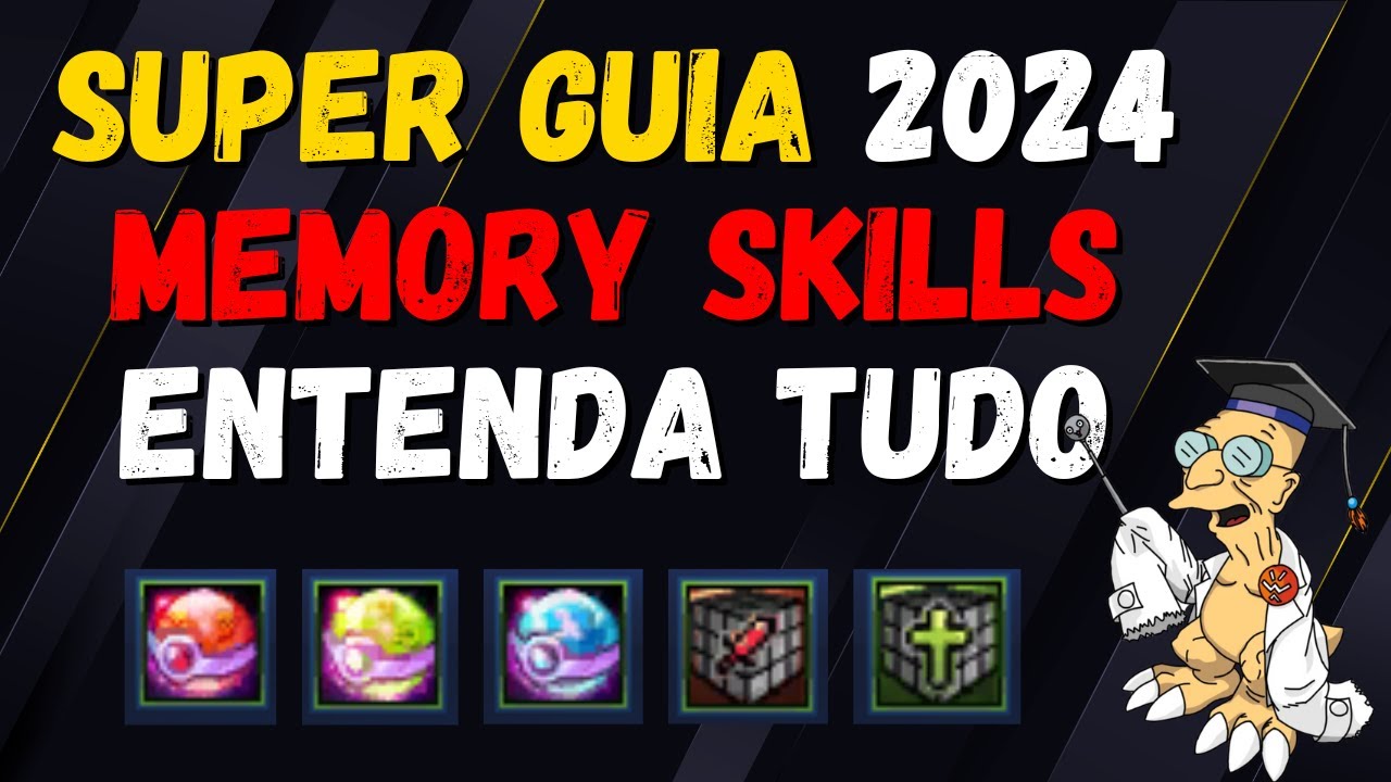 ENTENDA TUDO SOBRE MEMORY SKILLS NO DMO 2024 - DIGIMON MASTERS ONLINE