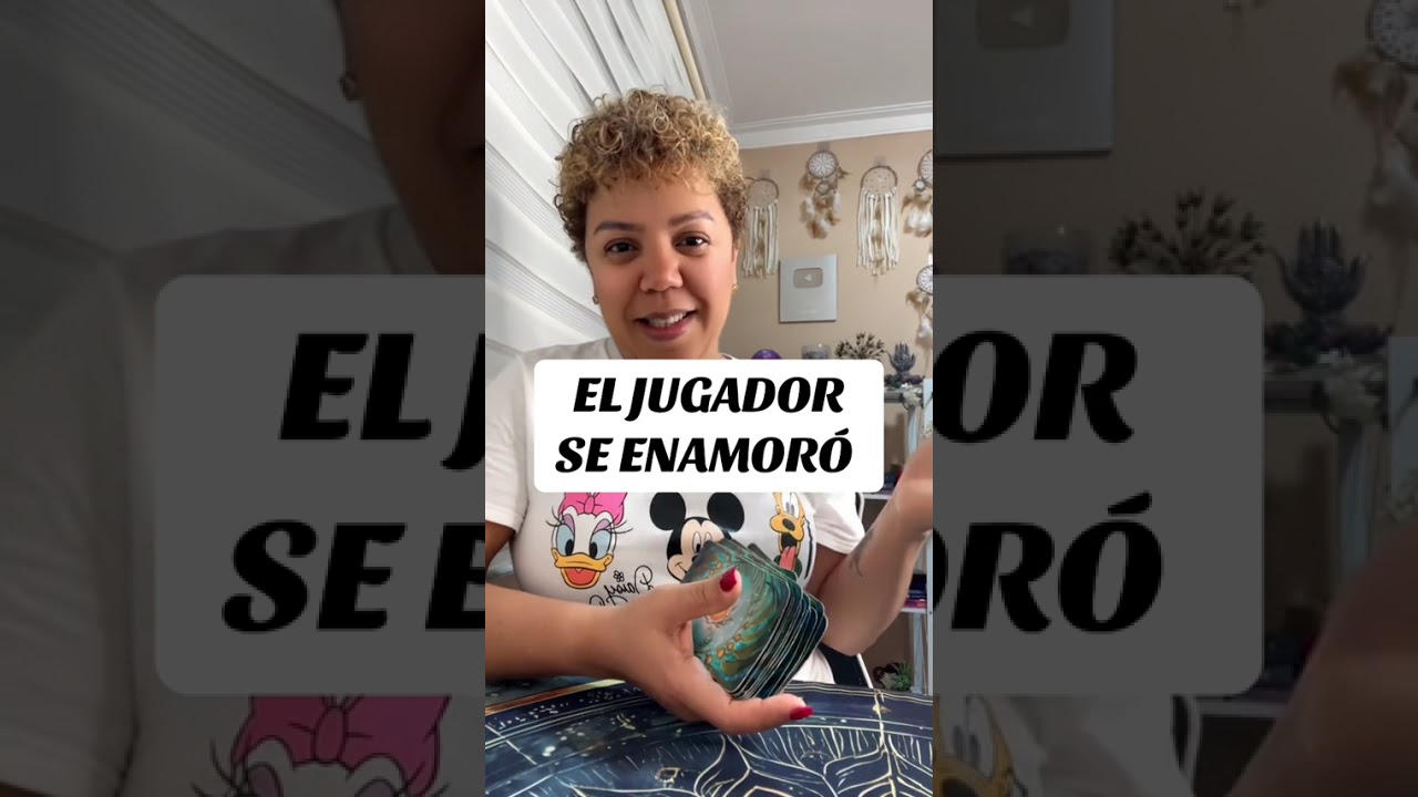 EL JUGADOR SE ENAMORÓ DE TI #tarot #amor #lecturacartas 