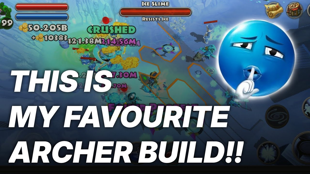 BILLION DAMAGE ARCHER BUILD | DUNGEON QUEST #OFFLINEGAMES