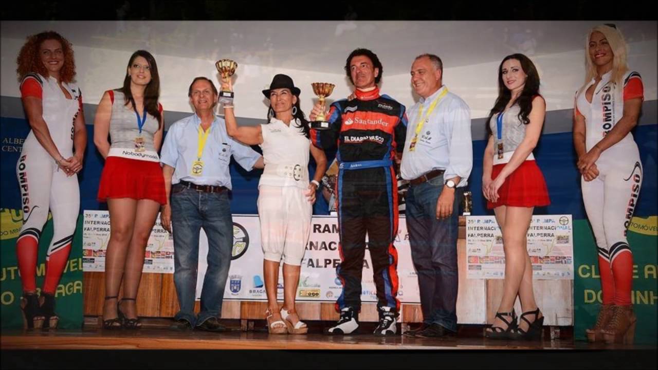 Andres Vilariño en la rampa de Falperra