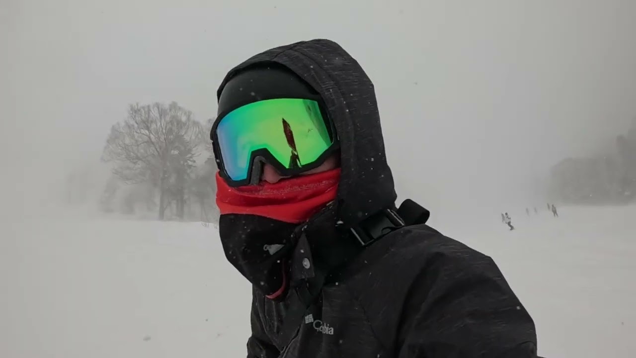 男子的滑雪日記 群馬川場滑雪場 零下12度颳狂風是什麼感覺？