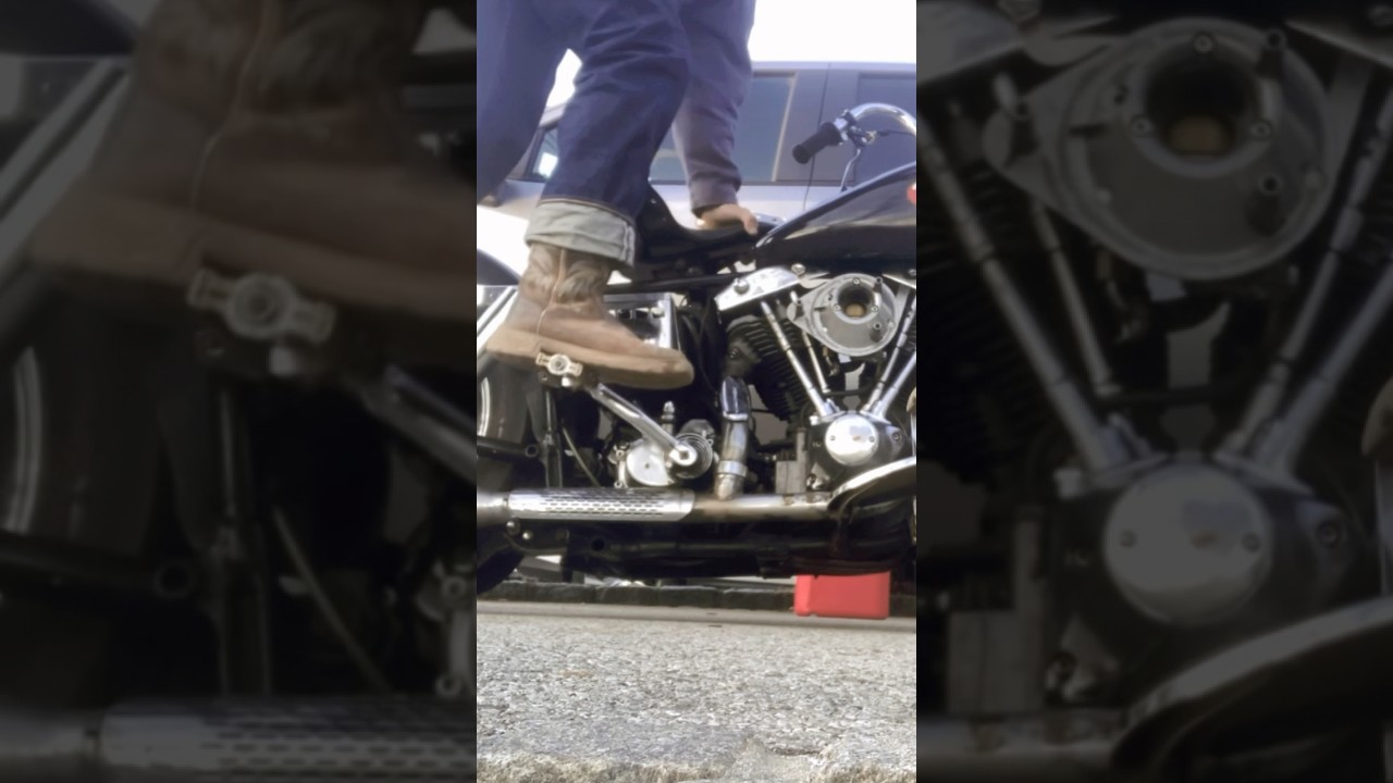 Shovelhead Kickstart 2 (1972 Harley Davidson FL)