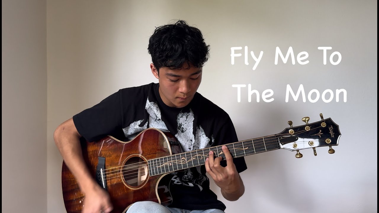 Fly Me To The Moon - Fingerstyle Guitar (Marcin Arrangement)