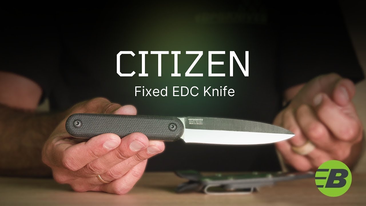 Citizen: BPS Knives. Fixed EDC Knife from Ukraine