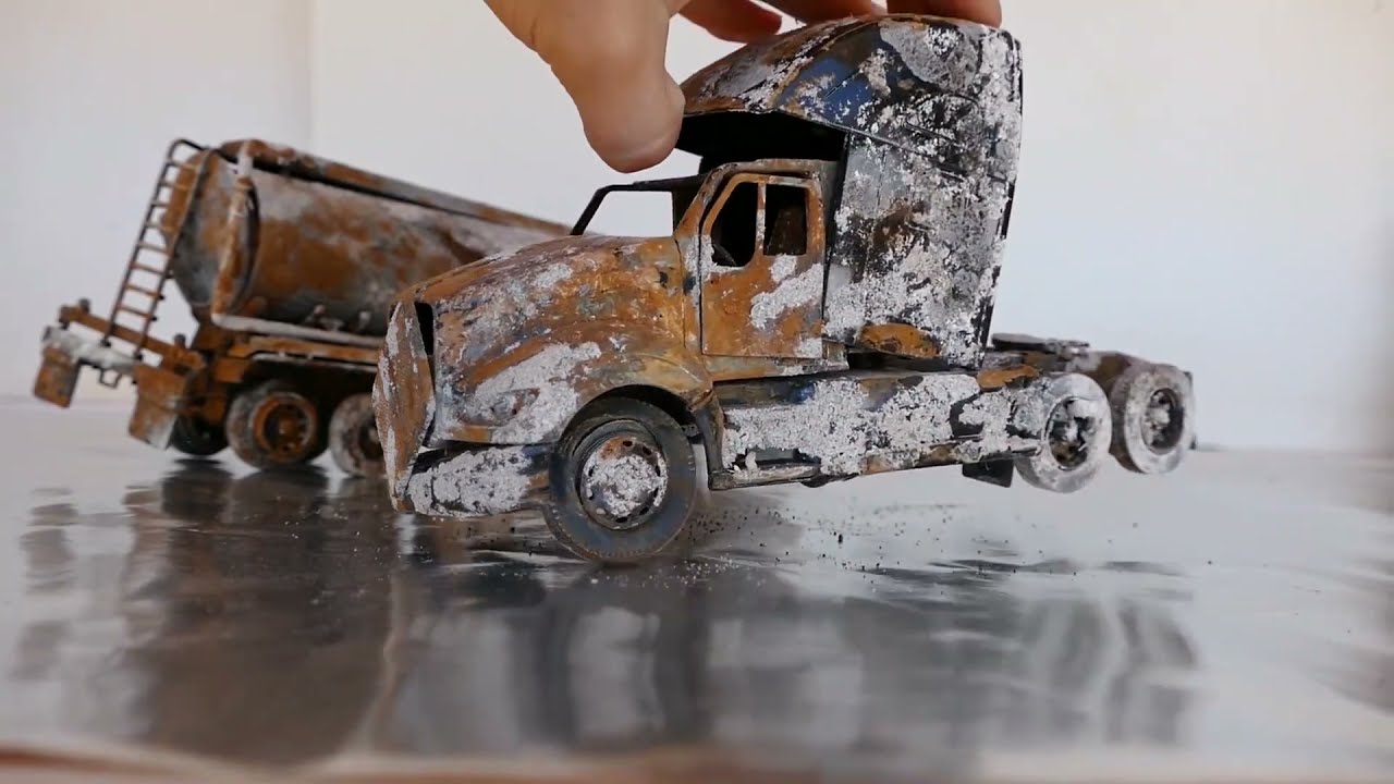 RESTAURACION DE TRAILER MINIATURA 100% SATISFACTORIO!!!