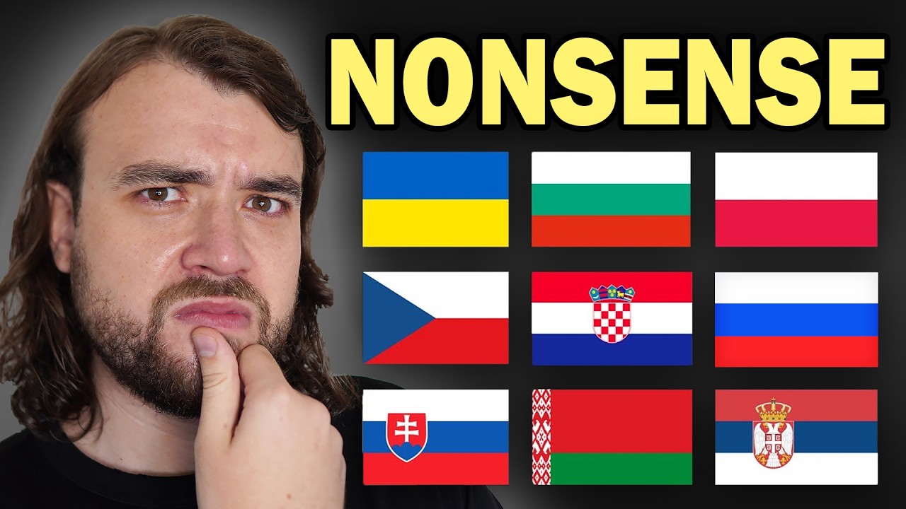 Славянские языки НЕ ИМЕЮТ СМЫСЛА