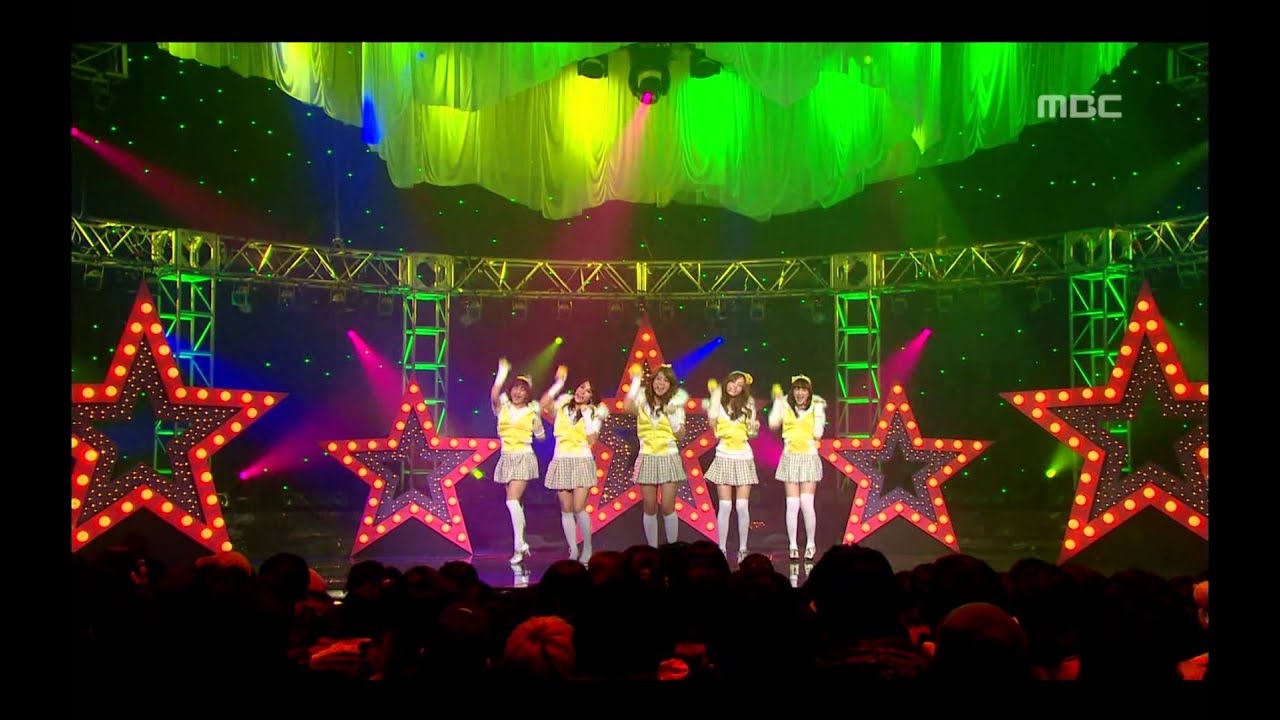 KARA - Pretty Girl, 카라 - 프리티 걸, Music Core 20090110