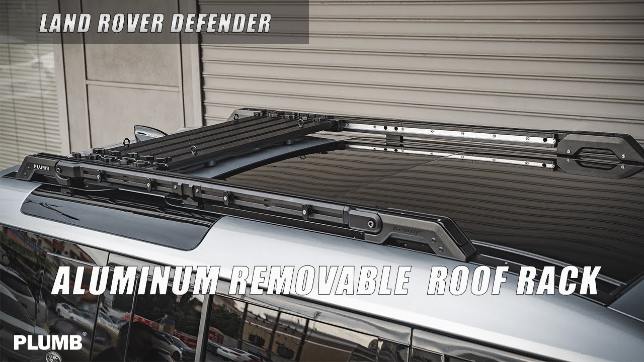Plumb 2020+ Aluminum Alloy Removable luggage rack roof rack for Land Rover Defender 110