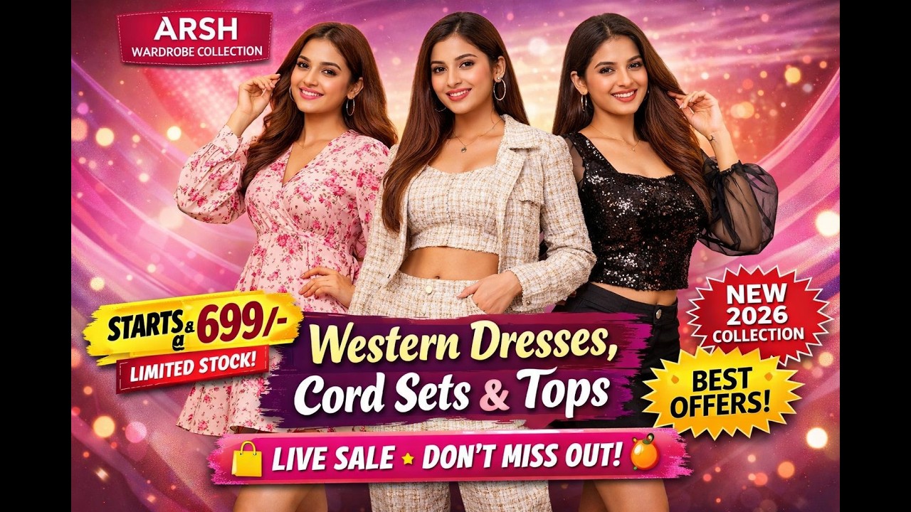 Under 699 😍 Western Dresses, Cord Sets & Tops | Don’t Miss This Replay