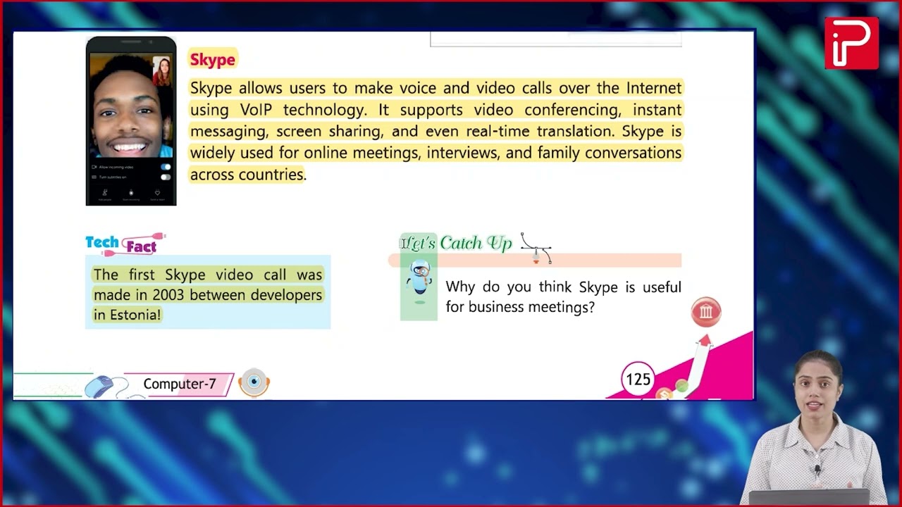 Ch 8 | Pan India | Computer | Book 7 | Internet Services | For children
