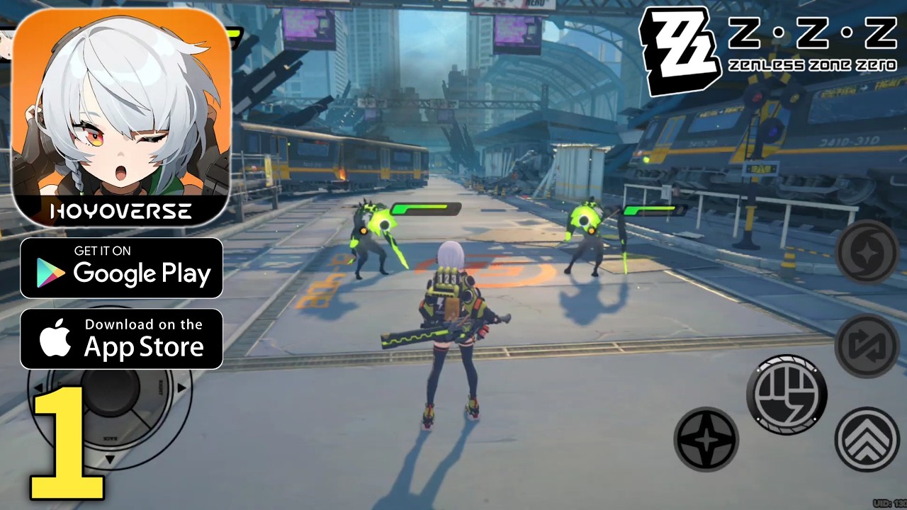 Прохождение игры Zenless Zone Zero Mobile на глобальном запуске, часть 1 (iOS, Android)