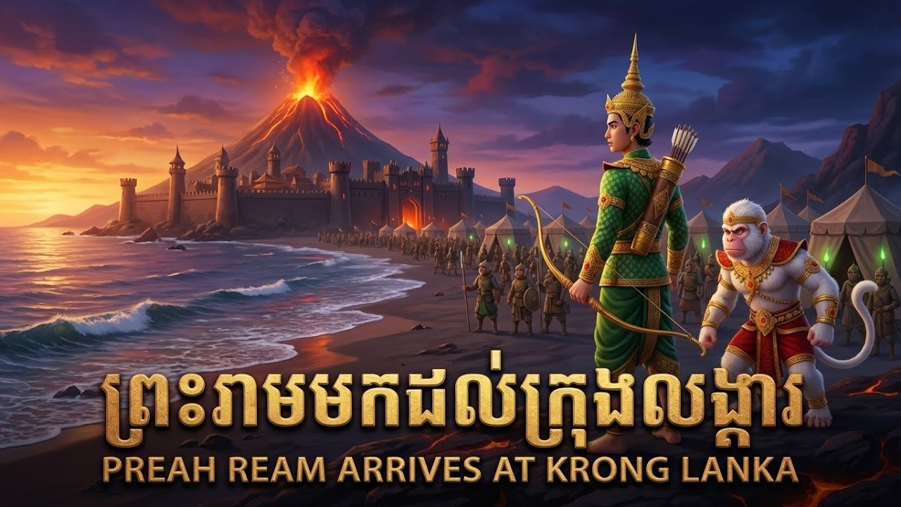 ព្រះរាម មកដល់ក្រុងលង្ការ Full Movie រឿងខ្លី 3D Animation Khmer AI
