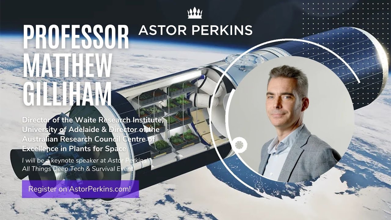 Astor Perkins Keynote on Plants in Space April 2023