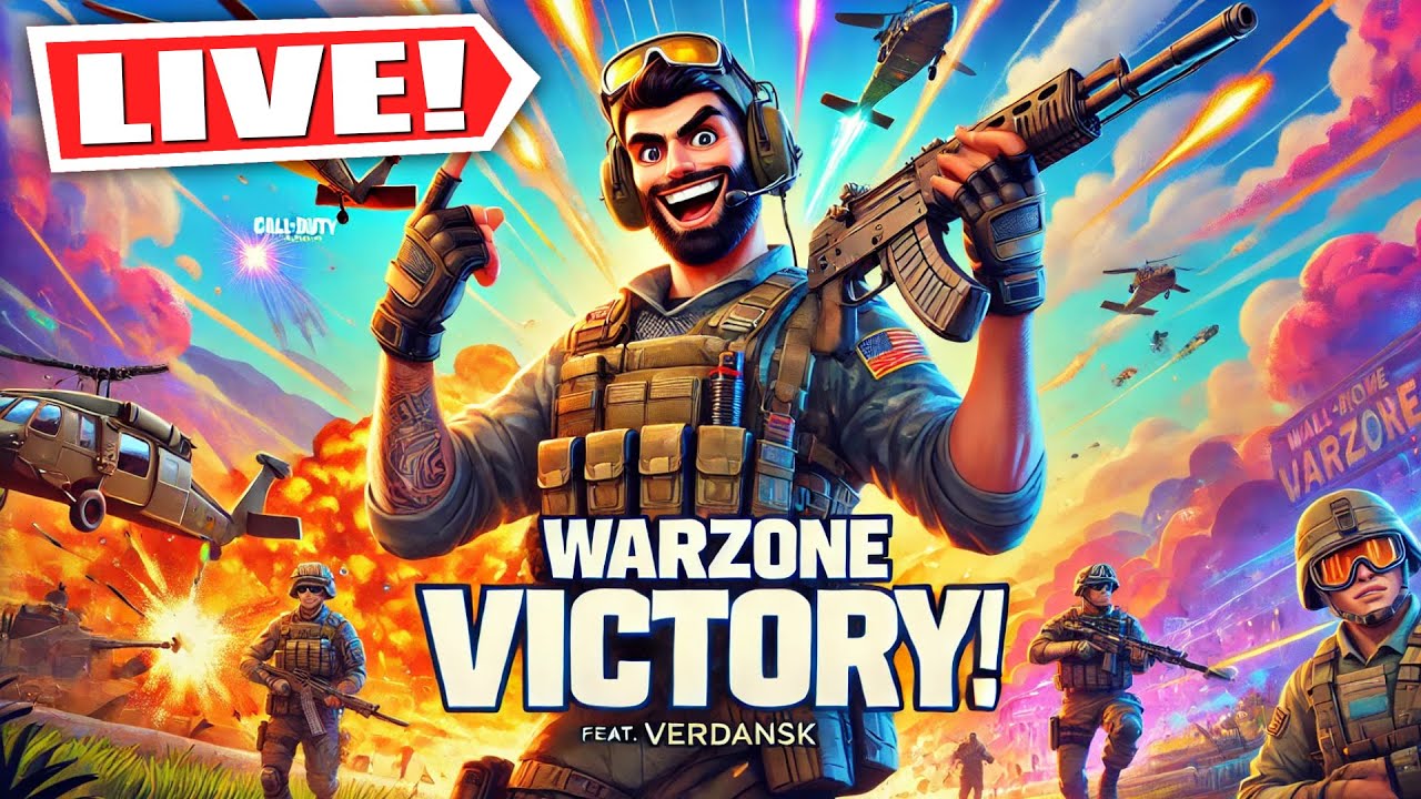 VERDANSK IS BACK! Call of Duty Warzone w/Friends