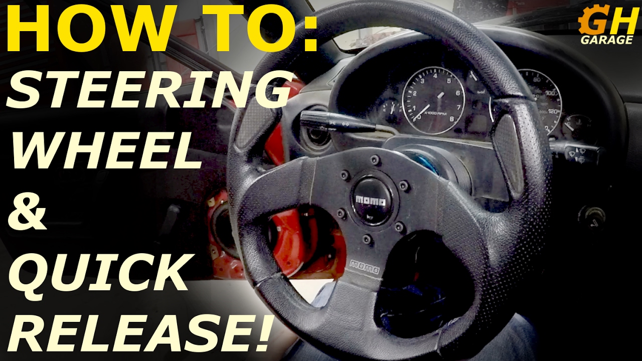 Steering Wheel & Quick Release Install | Melody Miata Build #5