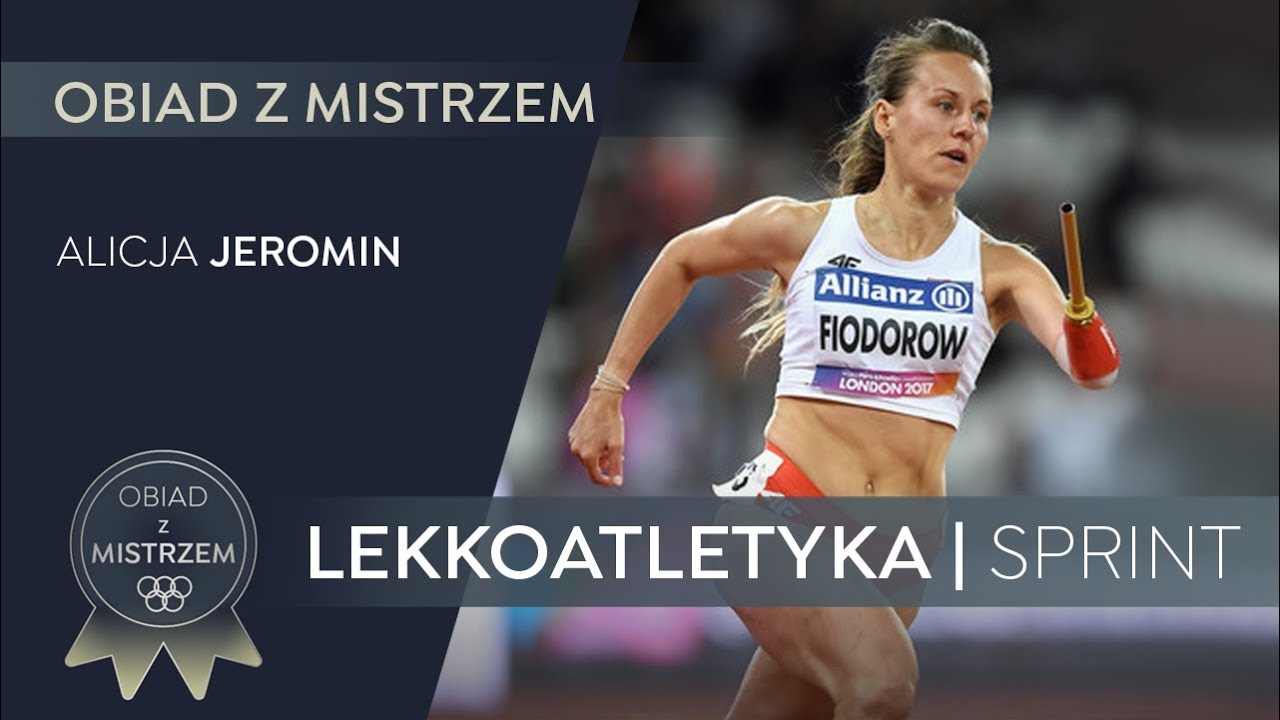 Alicja Jeromin (Fiodorow) - Lekkoatletyka - Obiad z Mistrzem - odcinek #1
