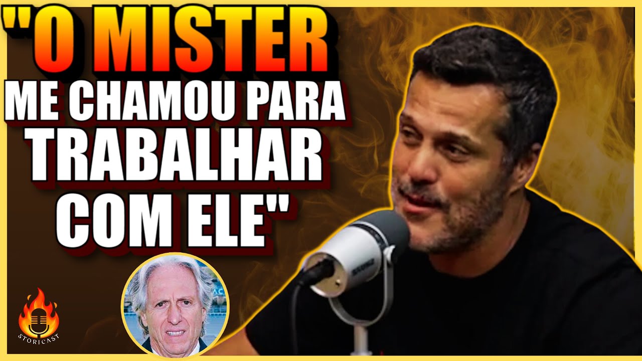 PASSAGEM PELO BENFICA E AMIZADE COM JORGE JESUS.