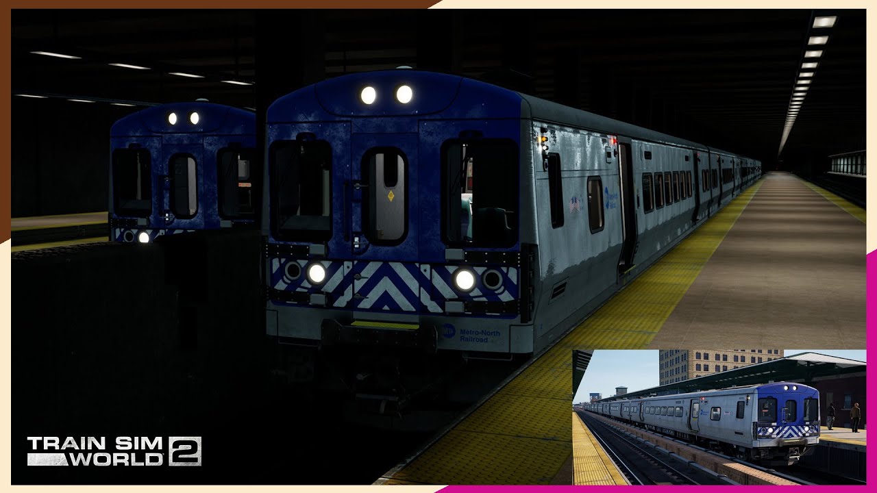 Railfanning at Grand Central and Harlem 125th Street ~ (Train Sim World 2 - Harlem Line)