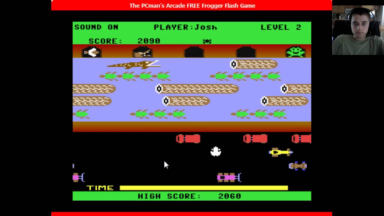 Top 100 Flash Games: FROGGER!