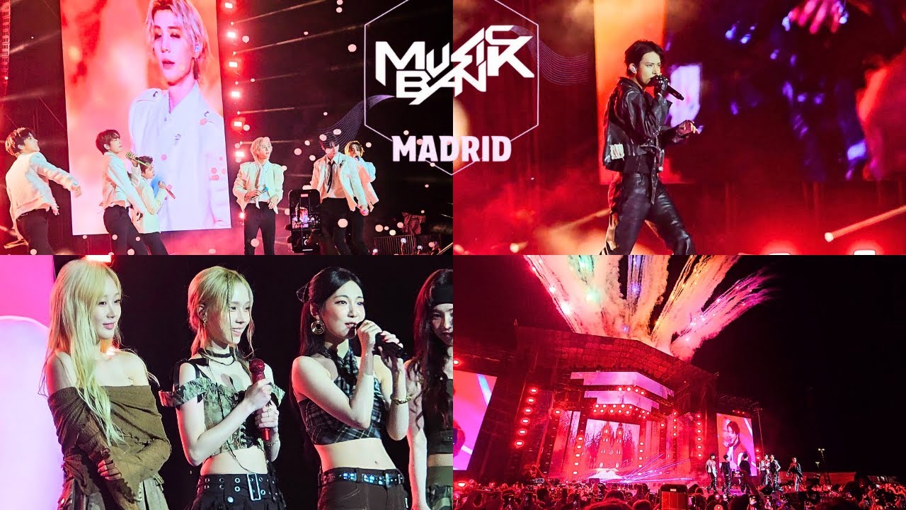 MUSIC BANK IN MADRID 2024 (ENHYPEN, AESPA, RIIZE, P1H, KISS OF LIFE, BOYNEXTDOOR, MAMAMOO +, NMIXX)