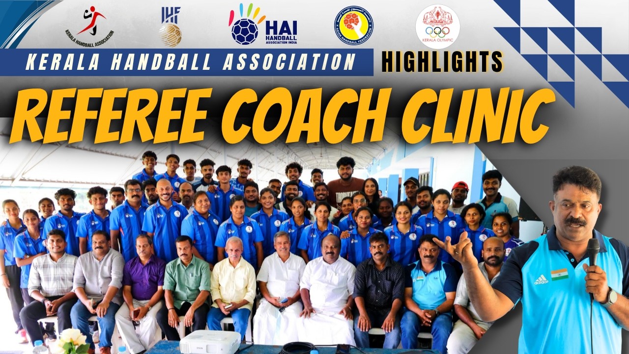 Highlights : Kerala Handball Association Referee & Coach Clinic 2026 | Ernakulam | Kerala Olympic