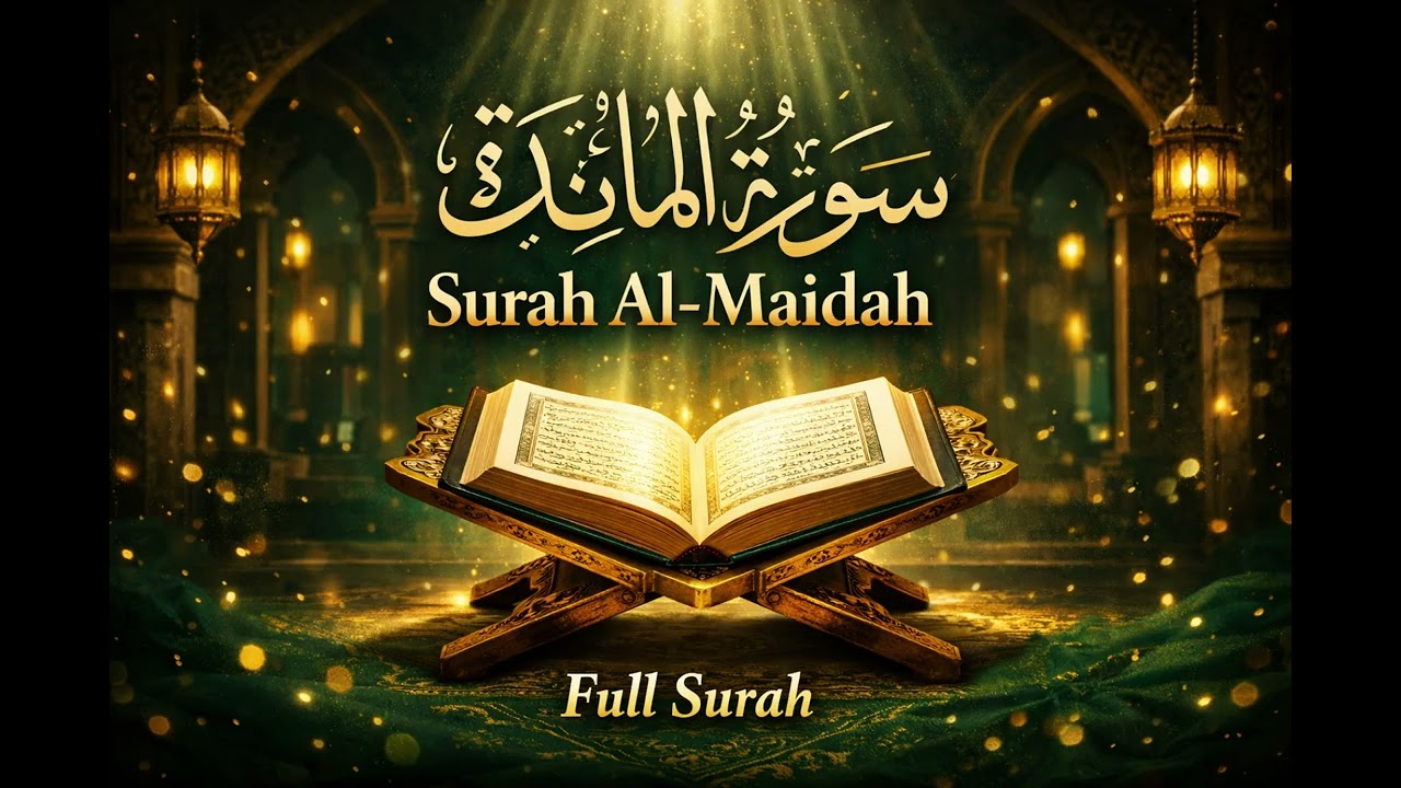 Surah Al-Maidah Full Surah | Beautiful Quran Recitation | Surah Al-Maidah Arabic Full HD