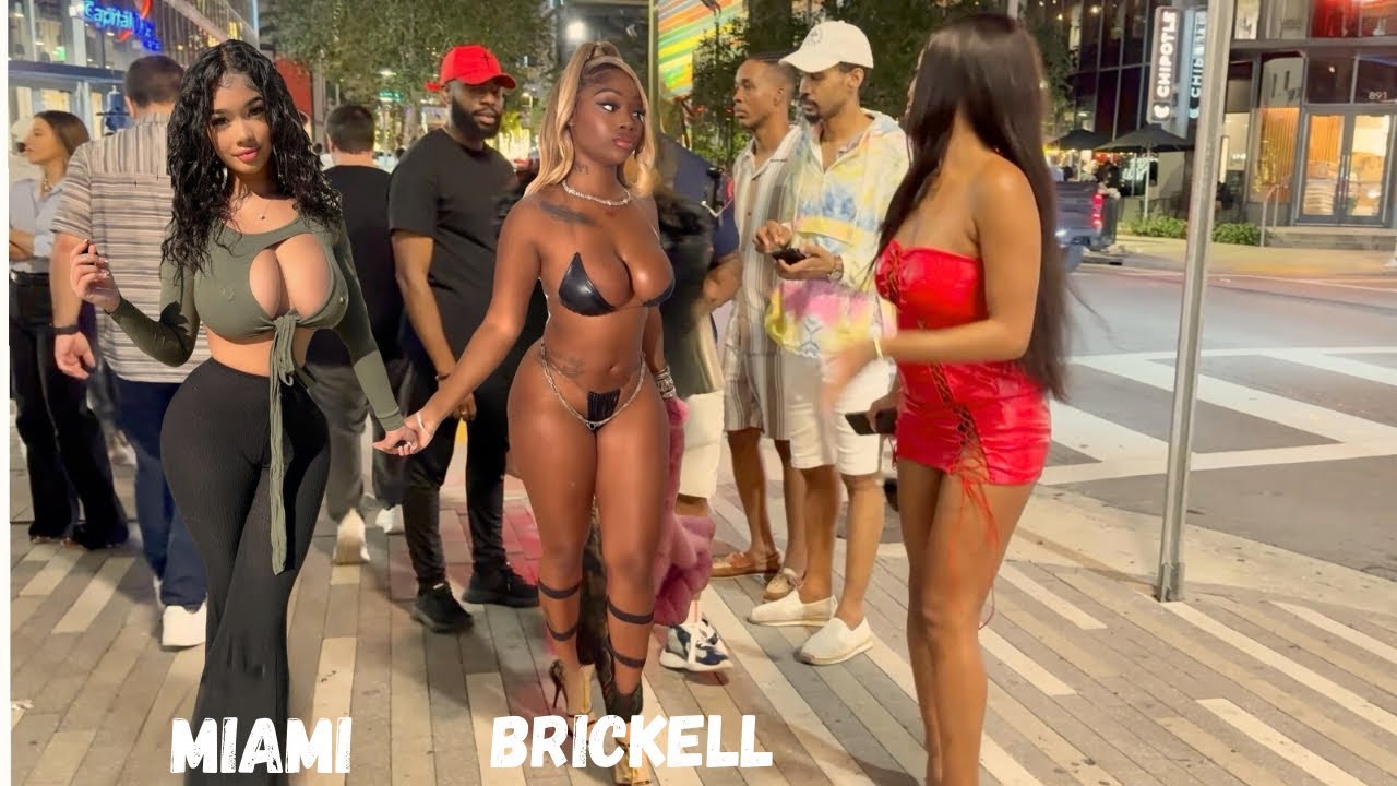 💃🔥 MIAMI BRICKELL NIGHT WALK — BEAUTY, MONEY & MAD VIBES