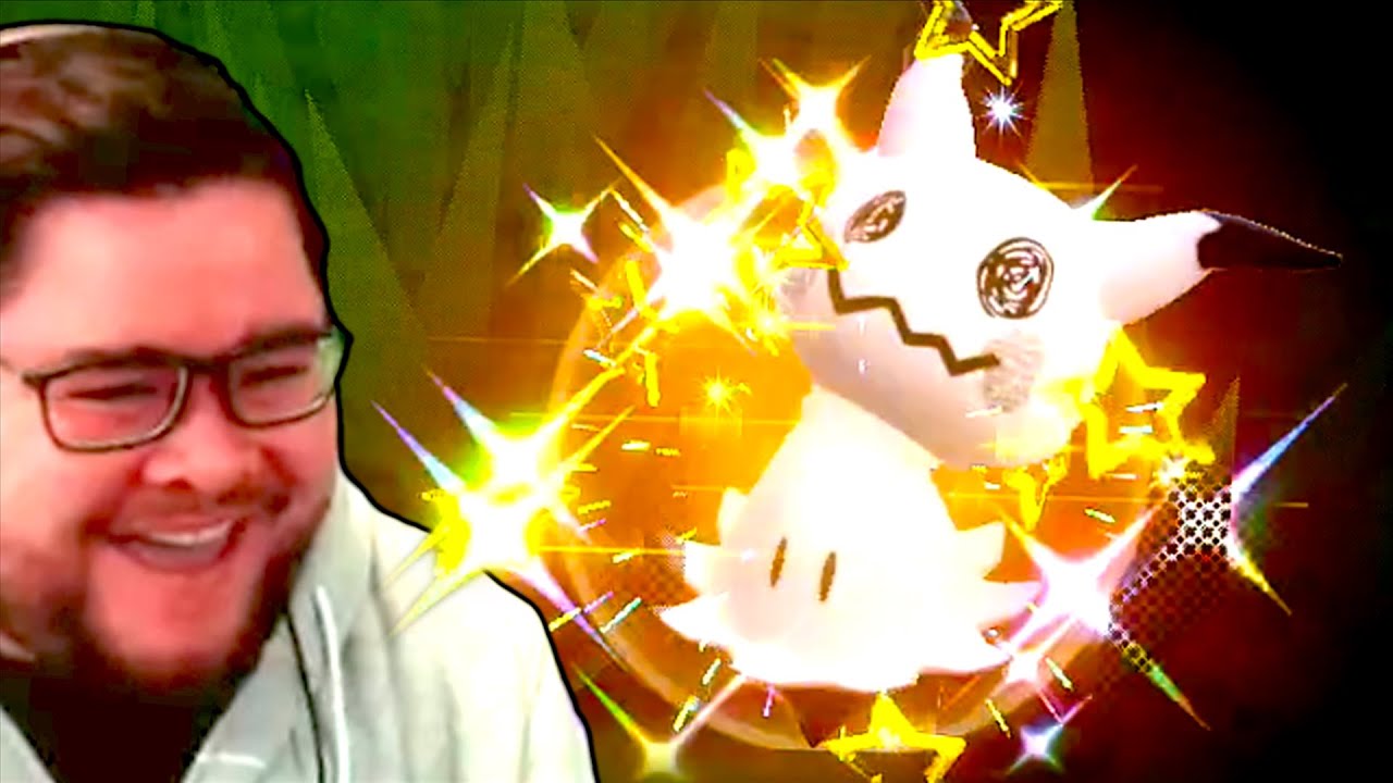 Shiny Reaction: Shiny Mimikyu in Pokémon Scarlet & Violet!