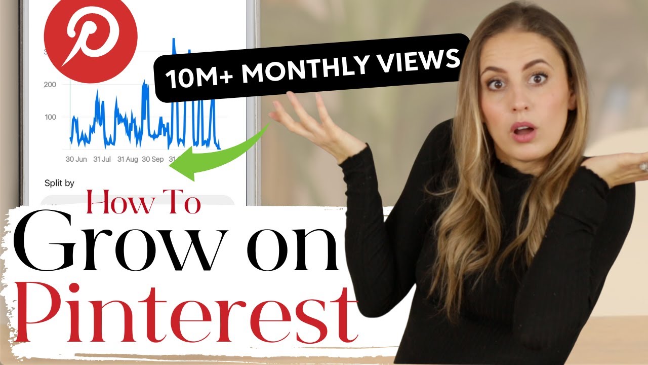 How to Grow on Pinterest in 2022 📈 // From ZERO to 10 MILLION Views!