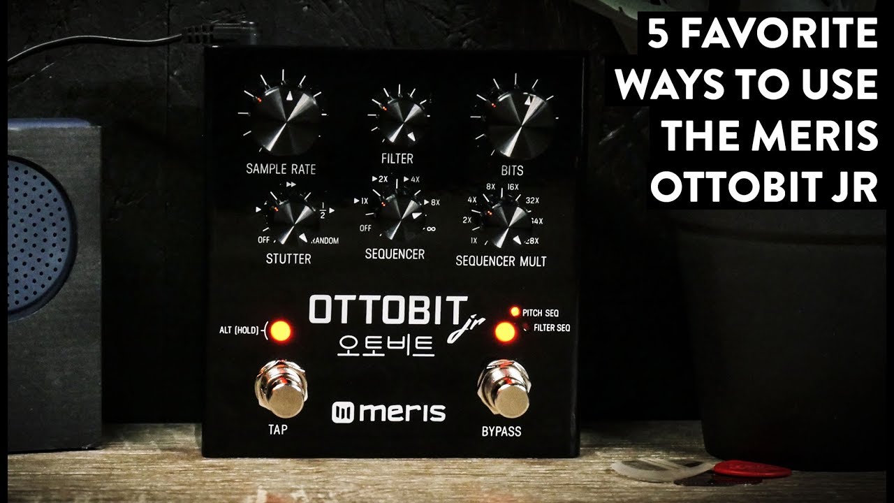 Meris Ottobit Jr Bitcrusher and Sequencer Demo