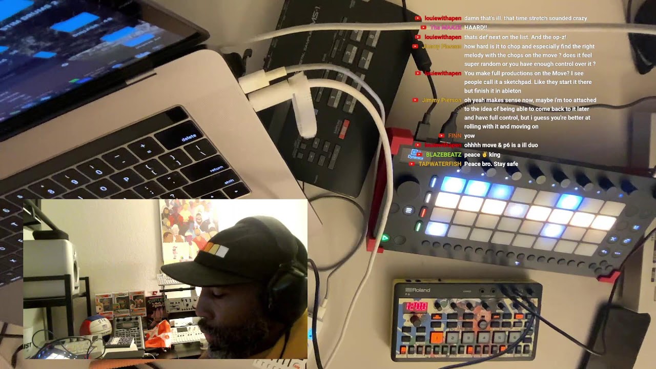 QUICK COOK UP BOOMBAP ON YAMAHA SEQTRAK + ABLETON MOVE COMBO