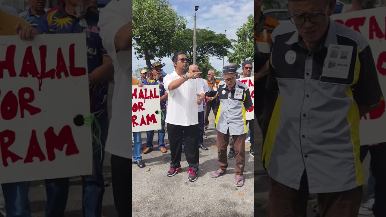 DEMO BANTAH LADANG BABI DI BUKIT TAGAR 25/01/2026.