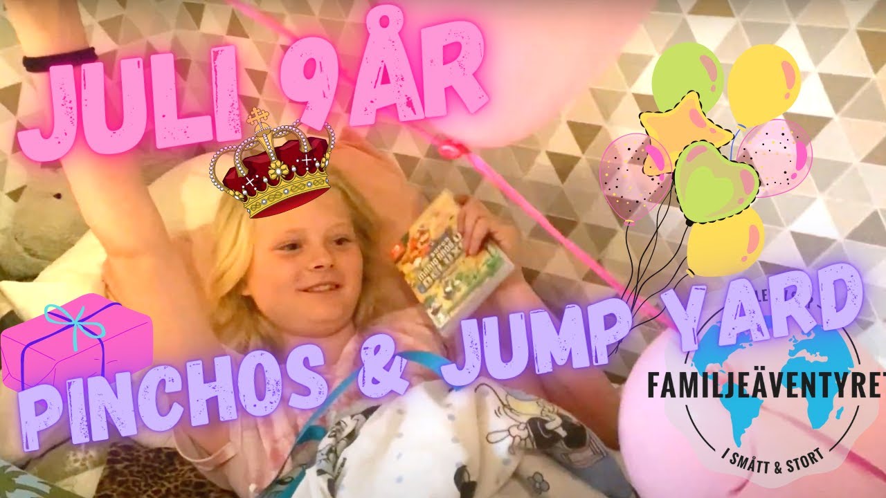 Vi firar Julis födelsedag på Jump Yard och Pinchos - VLOGG
