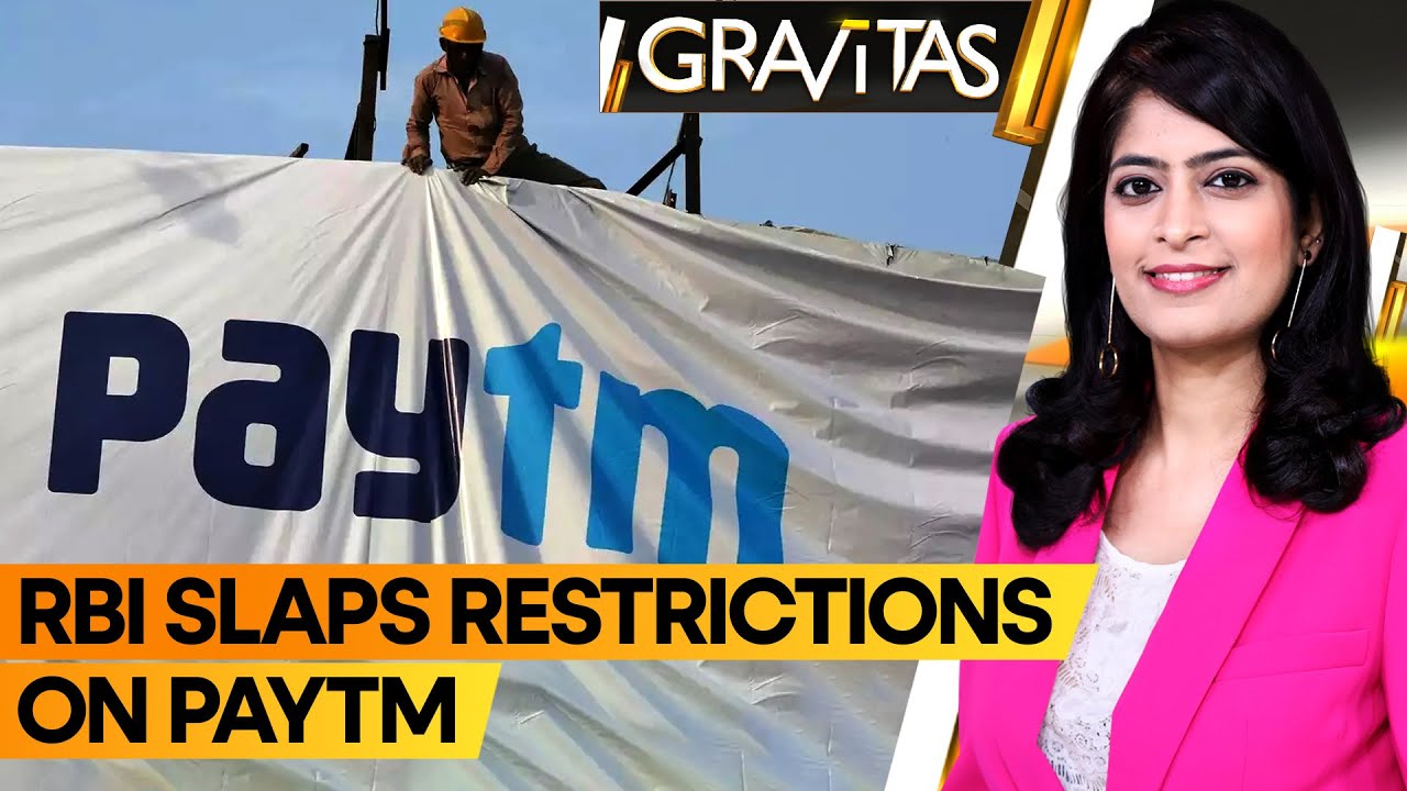 Gravitas | New Paytm Payments Bank restrictions explained | How will the curbs affect you? | WION