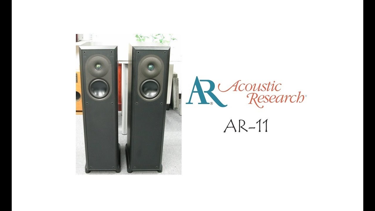 Acoustic Research ar11 + Naim 5si