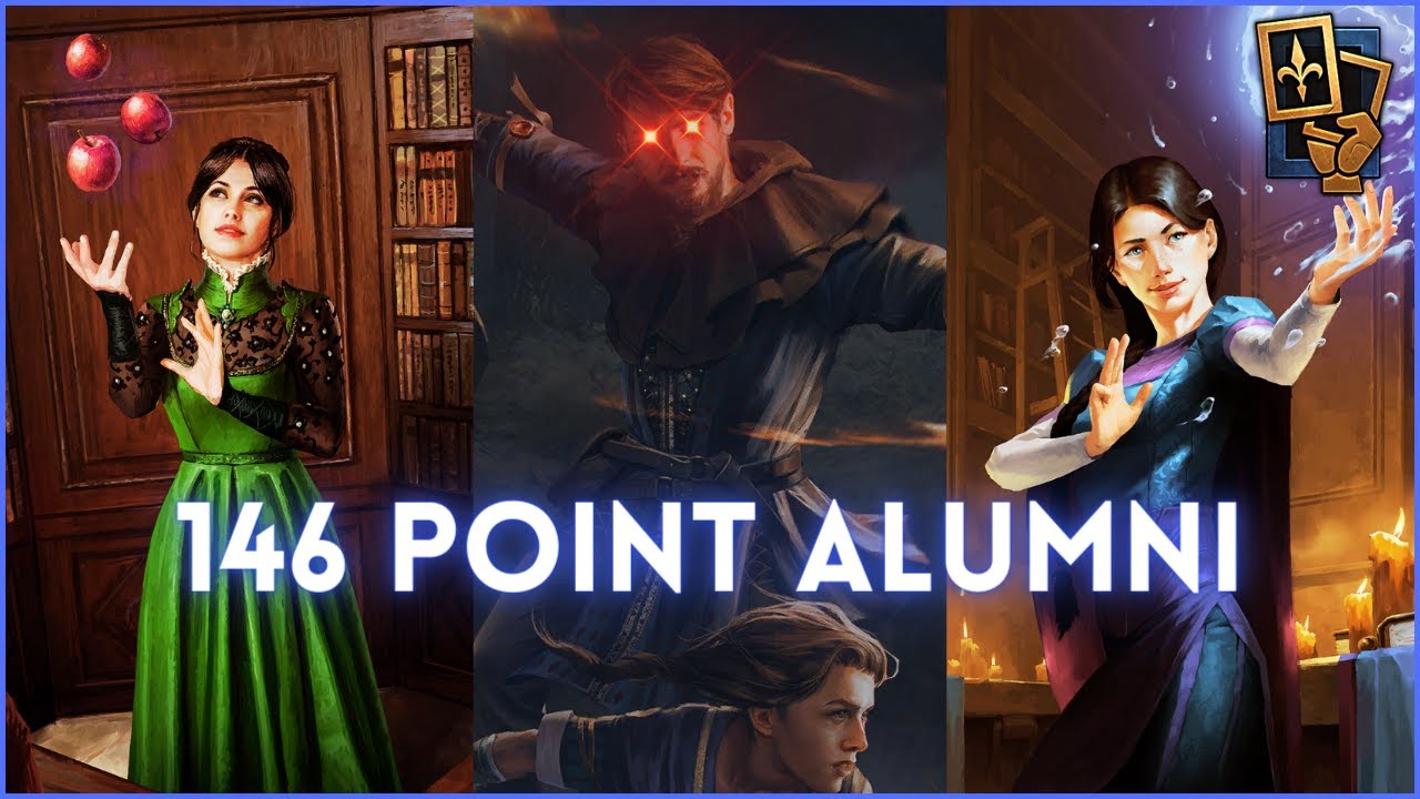 Gwent | 150 Point ALUMNI Deck | How To Get Leticia Super High - NR PATIENCE Is A Virtue