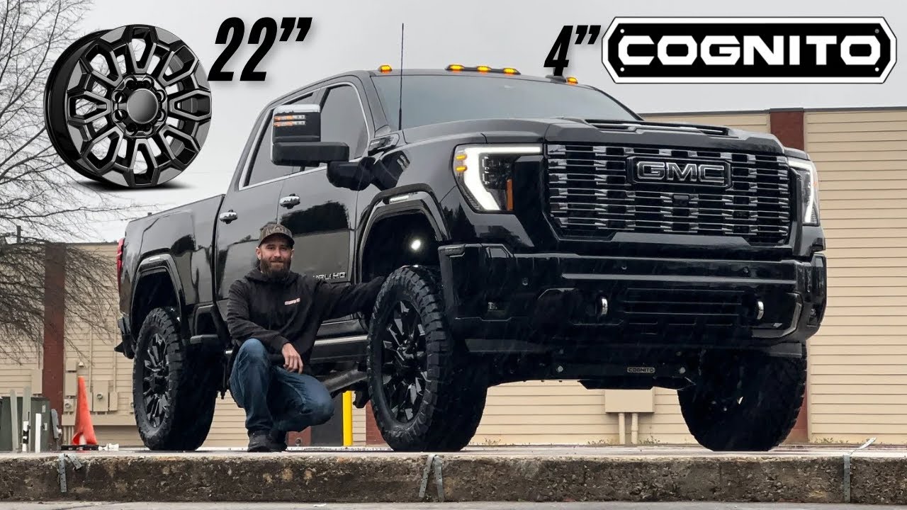 Lifted & Loaded: обратите внимание на этот BLACKED OUT 2025 GMC Denali Ultimate HD!
