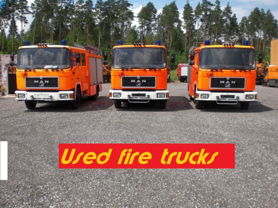 Used fire trucks for sale from germany.. and much more