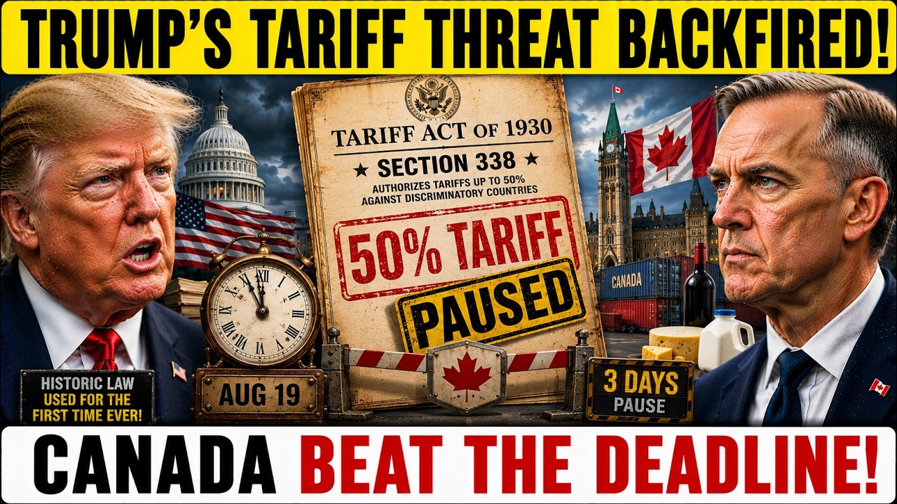 Trump's Section 338 Threat BACKFIRES &mdash; Canada Turns His Own Deadline Against Him