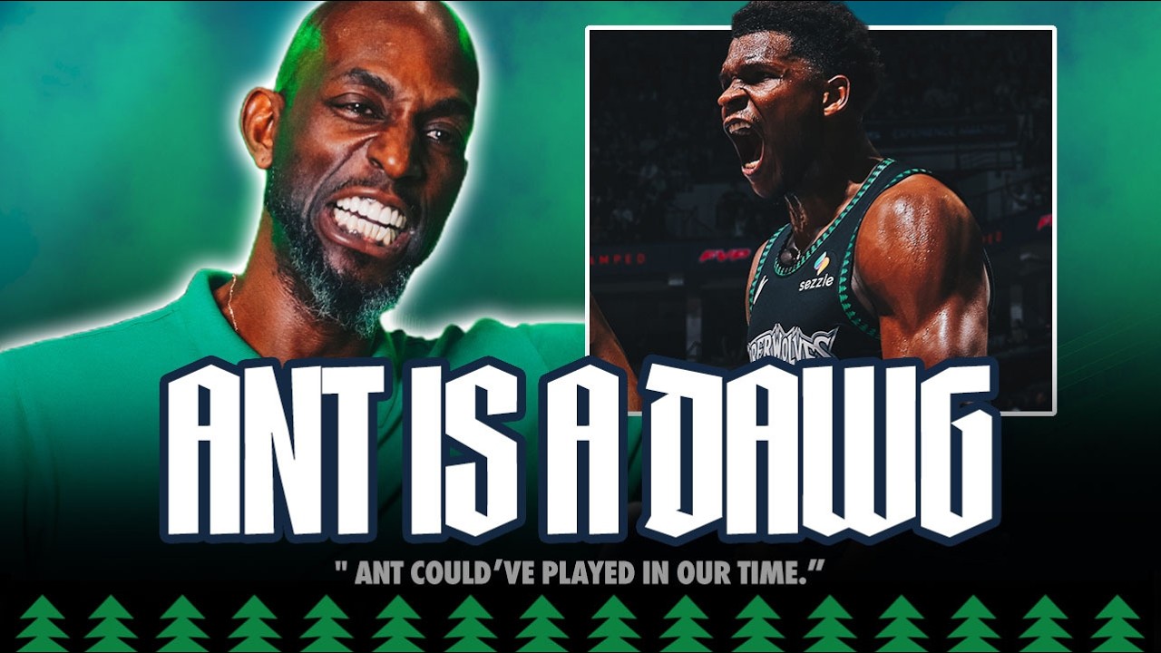 Kevin Garnett on Anthony Edwards Reminding Him of Allen Iverson, Michael Jordan + LEADERSHIP