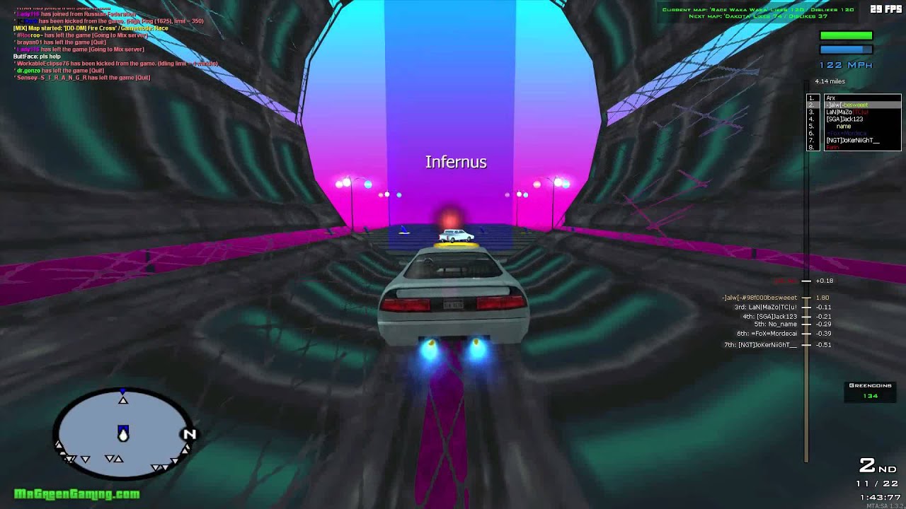 MTA: SA Race Map: Waka Waka (Mr. Green Race)