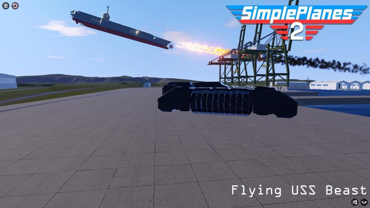 Flying USS Beast - Simpleplanes 2 Demo 2
