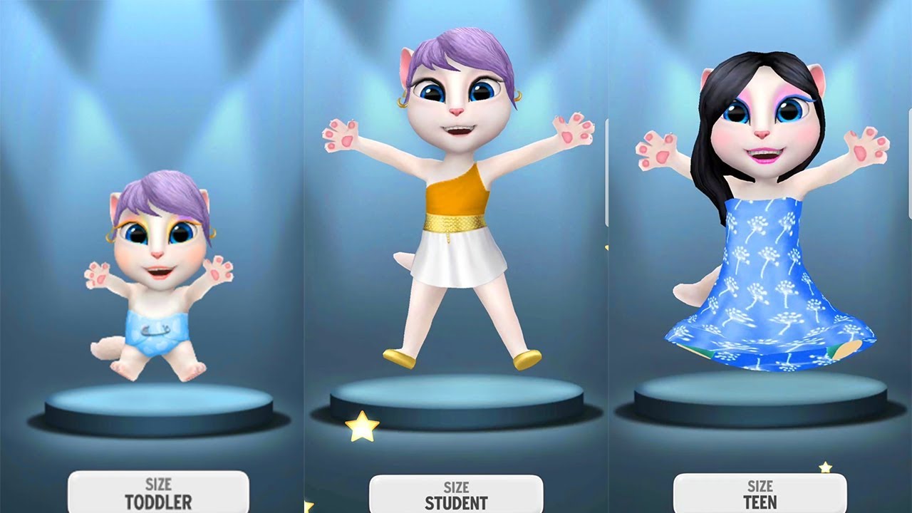 My Talking Angela Android Gameplay - Great Makeover HD 2018