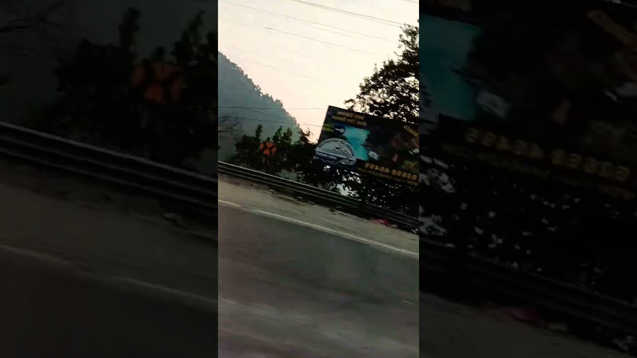 mountain road trip