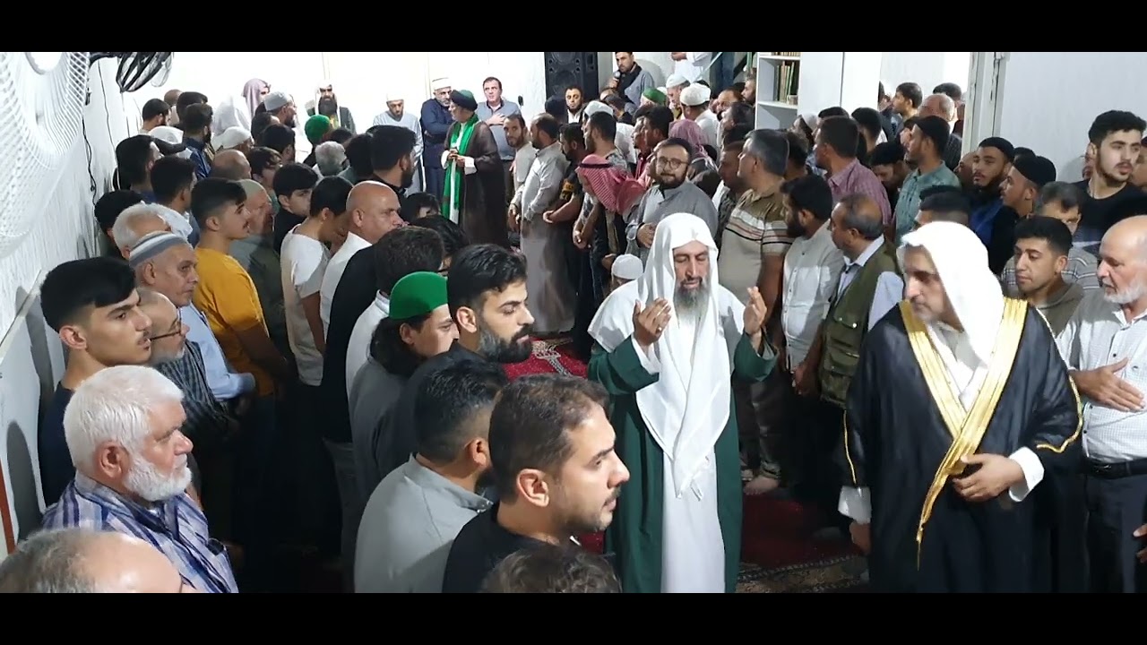 حضرة ذكر الله في ذكرى عيد المولد النبوي الشريف لعام 1444 هجري في التكية الرواسية الرفاعية في عنتاب